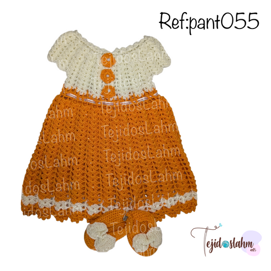 Vestido para niña - Ref: 055