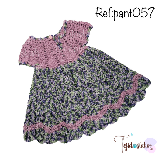 Vestido para niña - Ref: 057