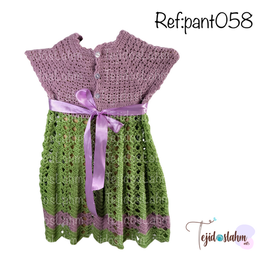 Vestido para niña - Ref: 058