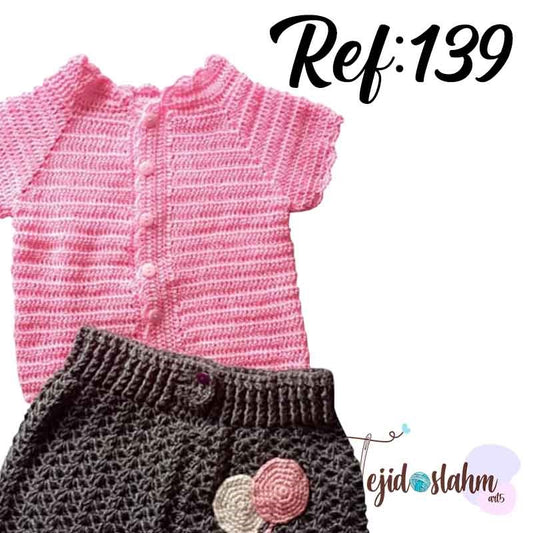 Conjunto para niña  REf. 139